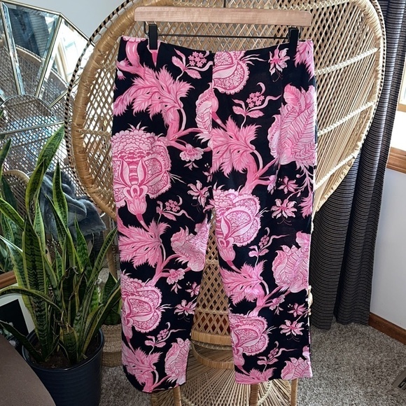 Etcetera Linen Printed Pants - Picture 5 of 7